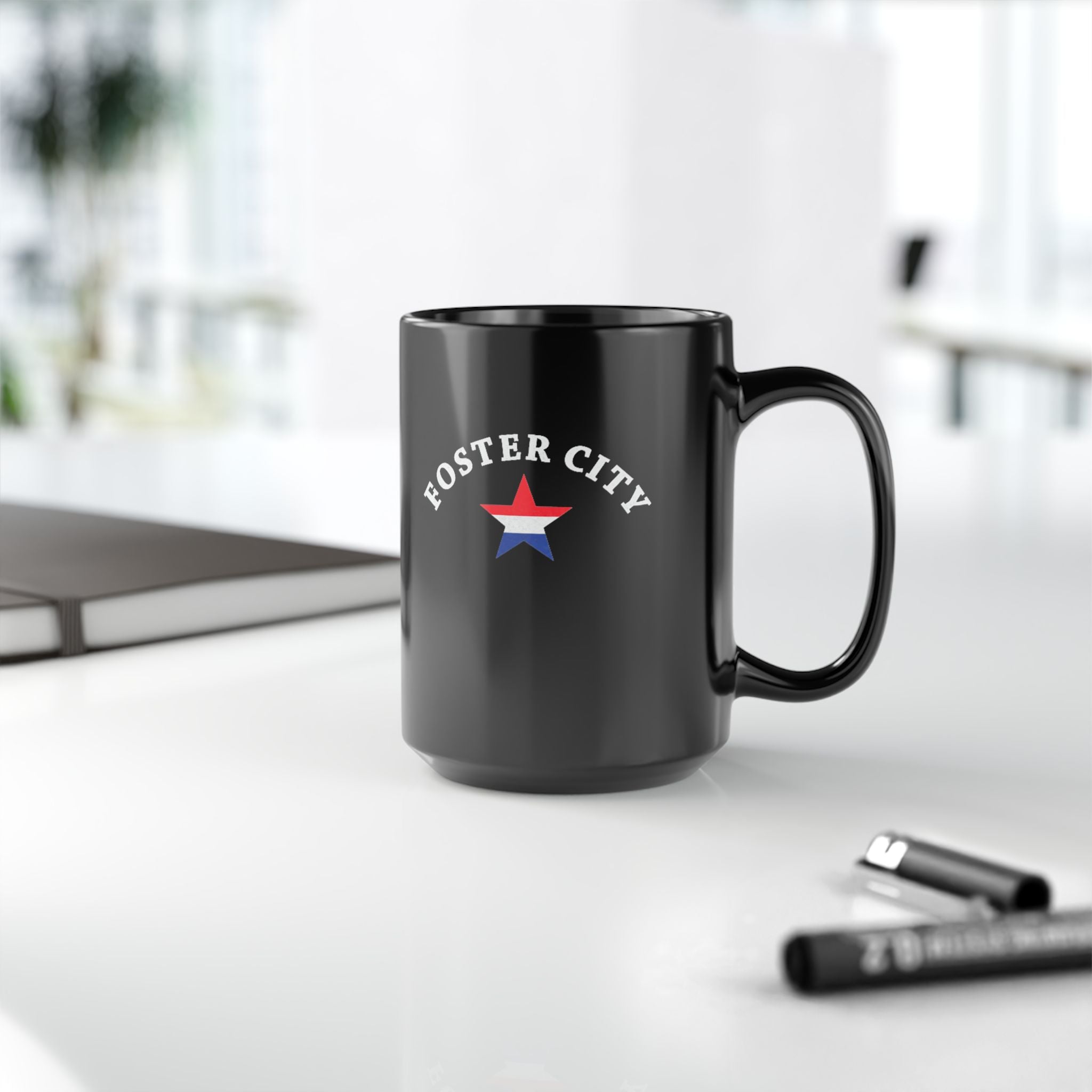 Black Ceramic Mug - 11oz & 15oz